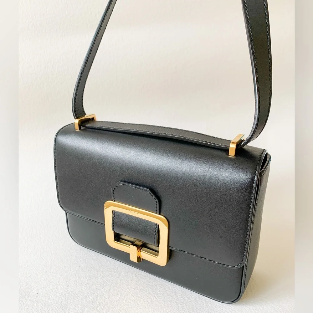 👜 BALLY Ladies Janelle Buckle Shoulder Bag - Picture 5 of 10